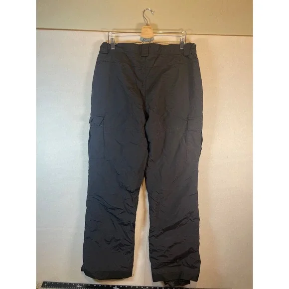 Pulse Mens 2XL Black Insulated Cargo Snow Pants Ski Snowboard Winter Utility - Picture 11 of 11
